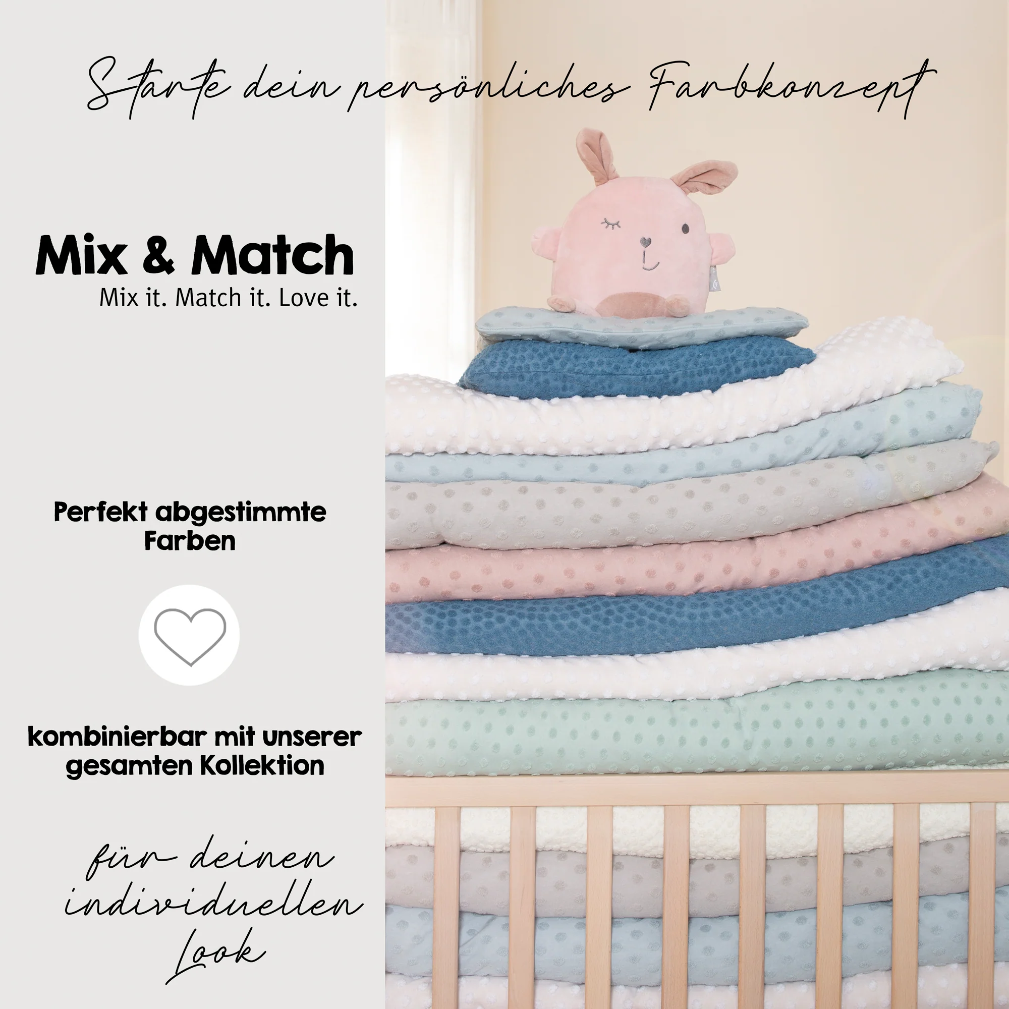 Spannbettlaken 'Lil Planet' - Single Jersey - Bio-Baumwolle - Frosty Green - Image 14