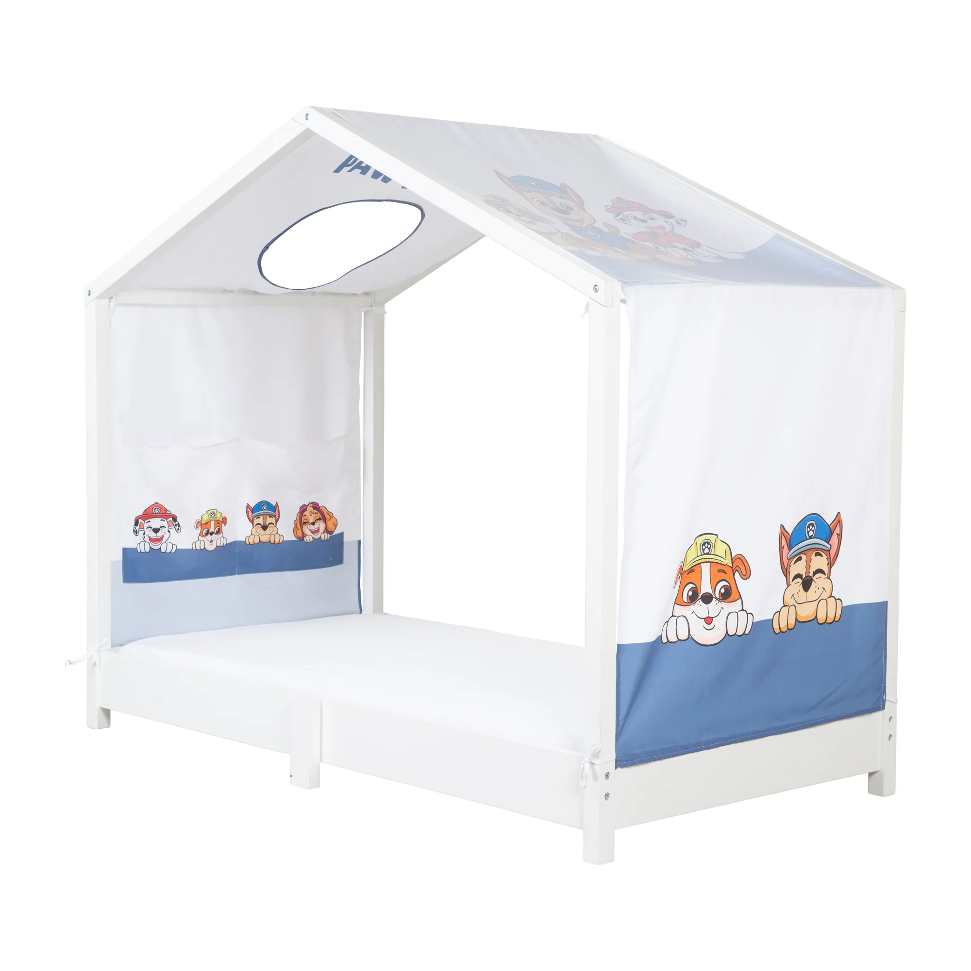 Hausbettbezug 70 x 140 cm 'Paw Patrol' - Weiß / Blau - Image 2