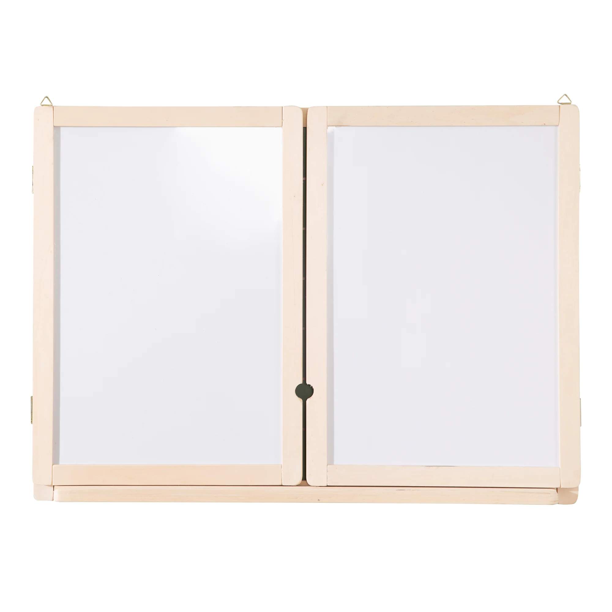 Mal- & Schreibtafel, Hängetafel faltbar, magnetisch weiß, Kreidetafel liniert, Tafellack - Image 3
