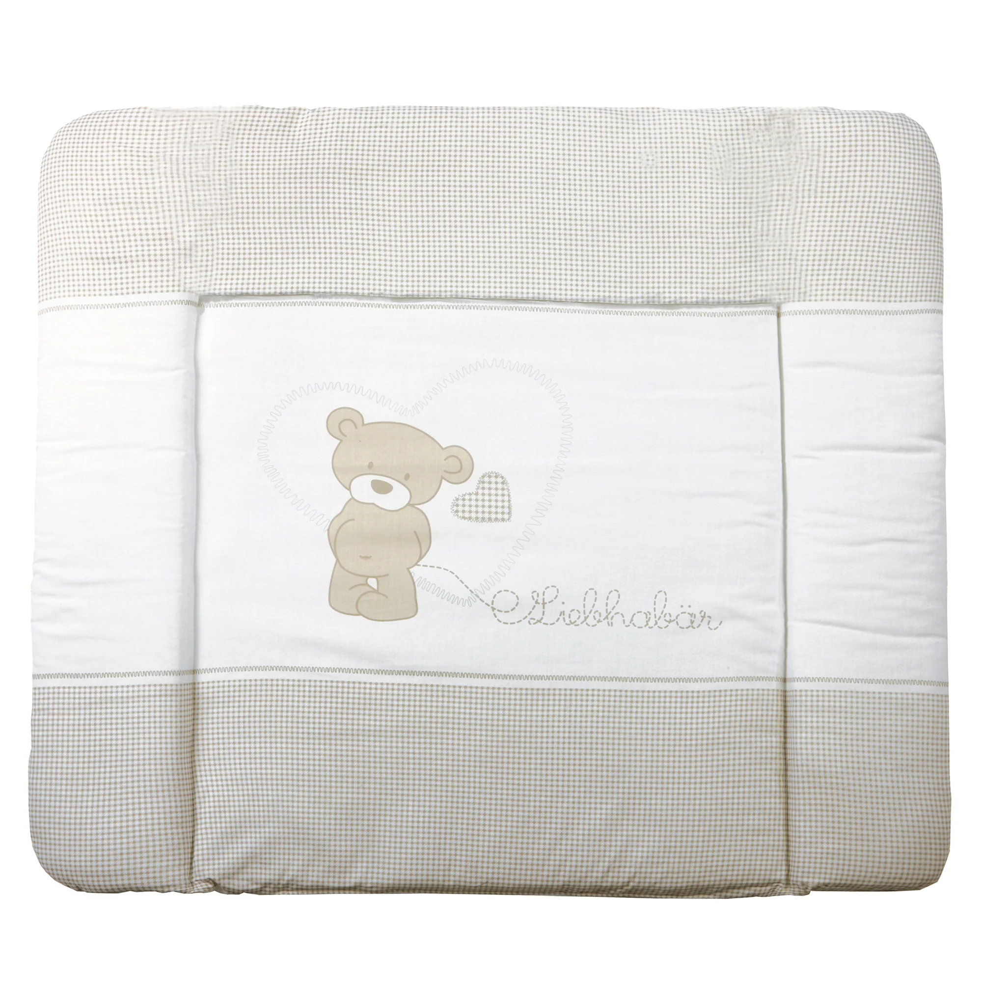 Wickelauflage 'Liebhabär', 85 x 75 cm, weiche Wickelunterlage, PU beschichtet