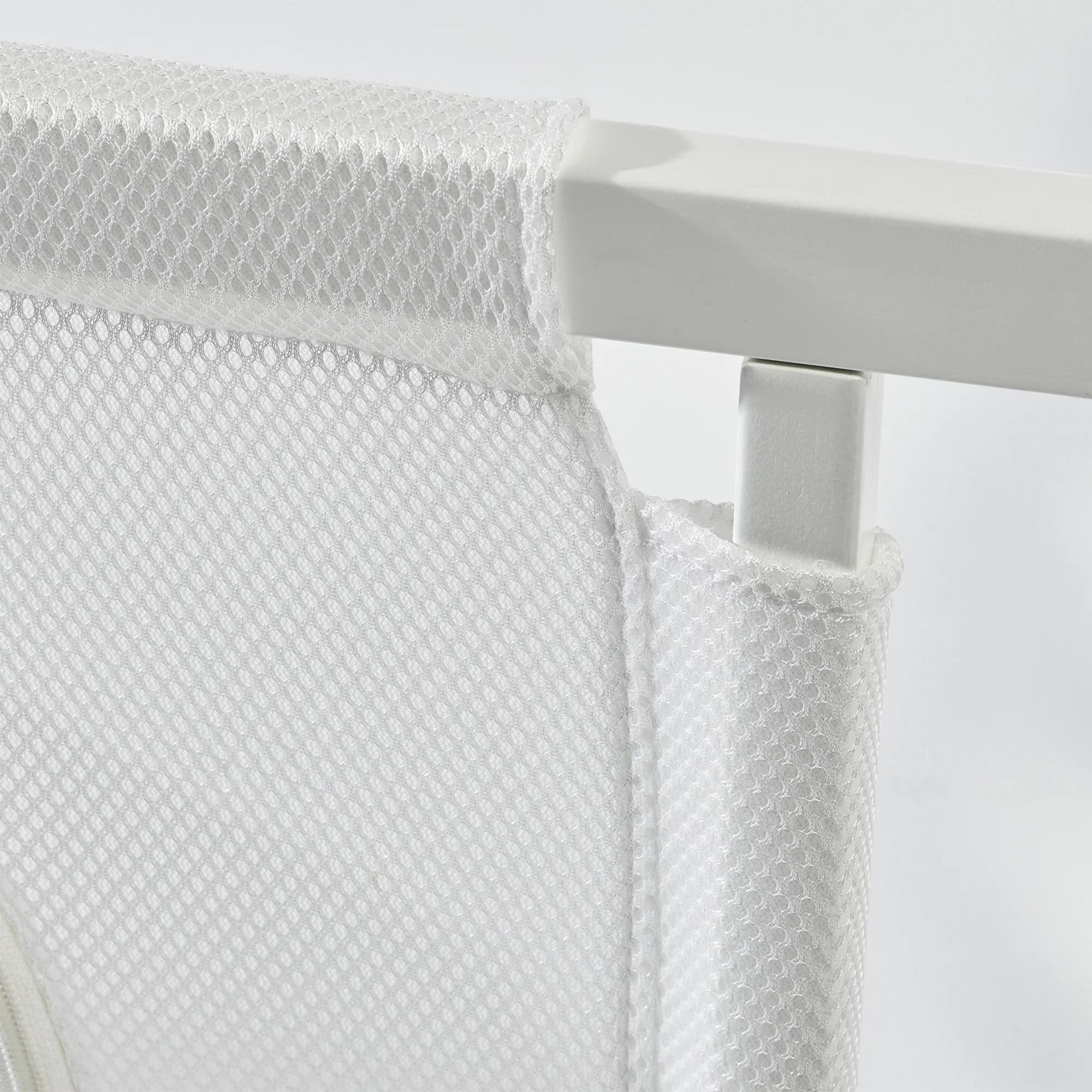 Room Bed 'safe asleep®', 60 x 120 cm, 'Sterne grau', Beistellbett inkl. Ausstattung, weiß lackiert - Image 10