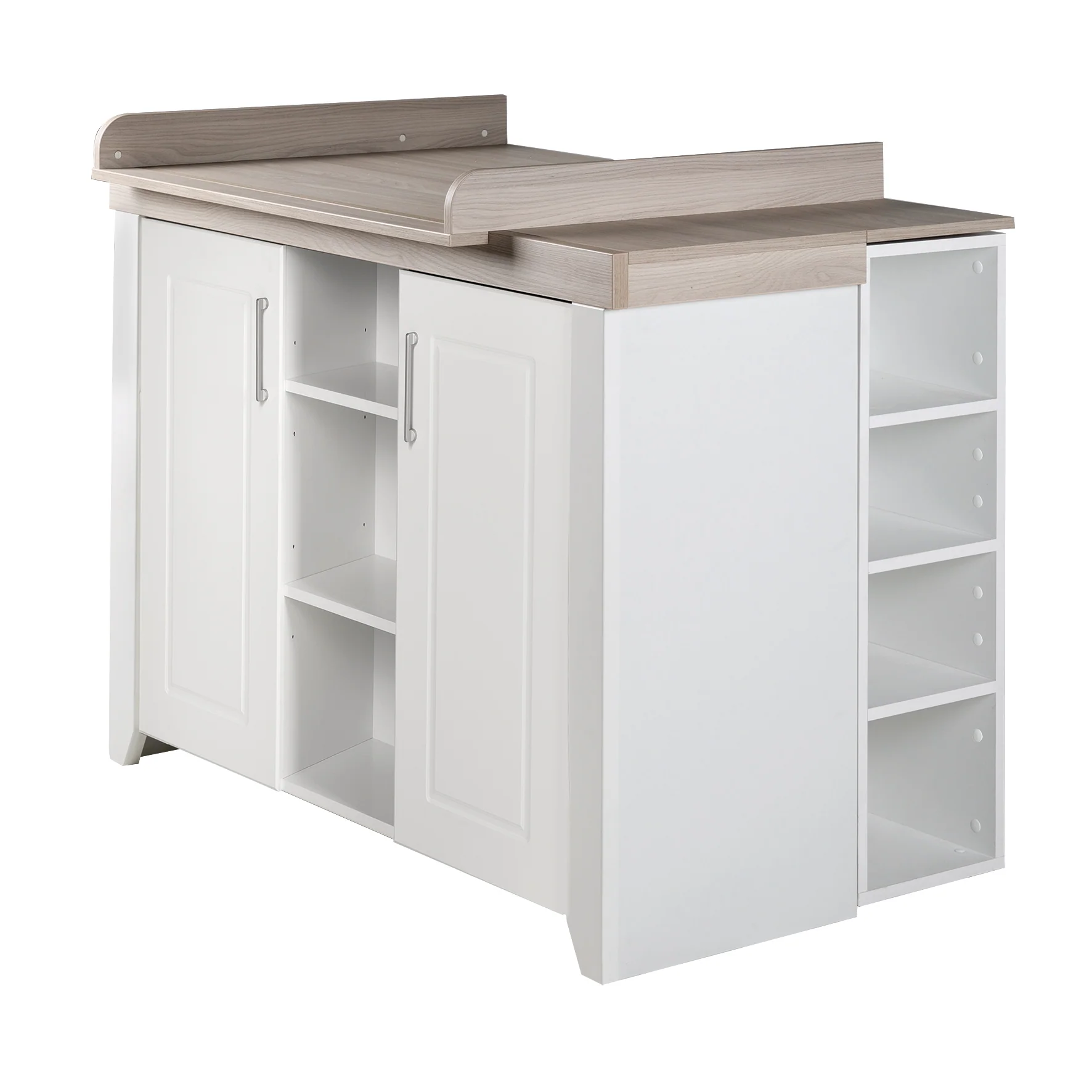 Wickelkommode 'Felicia' mit Wickelansatz, breit, Landhausstil, Wickelhöhe: 90 cm - Image 6