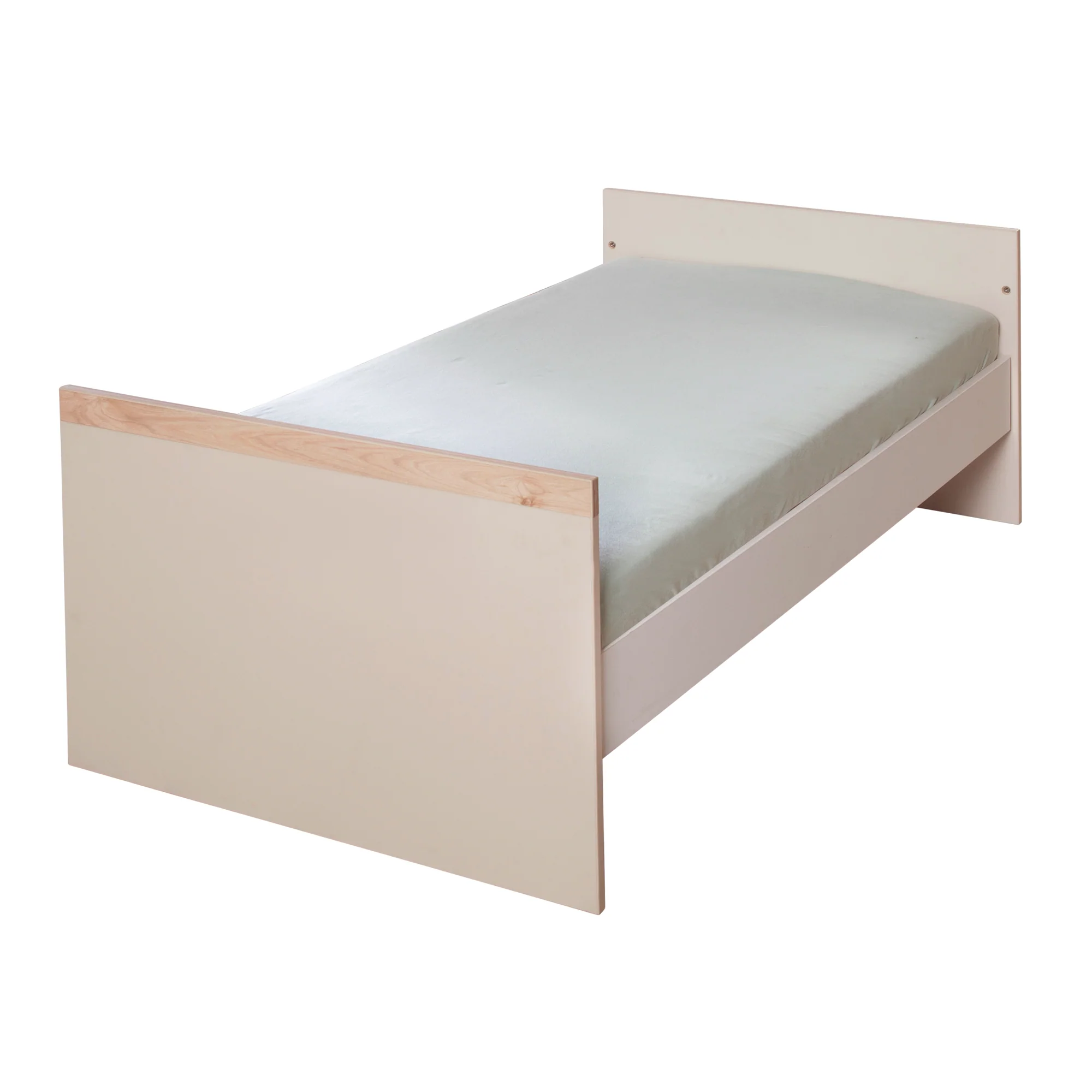 Baby- & Kinderbett 'Jil' 70x140 cm - Umbaubar zum Juniorbett - Cashmere / Chestnut - Image 4