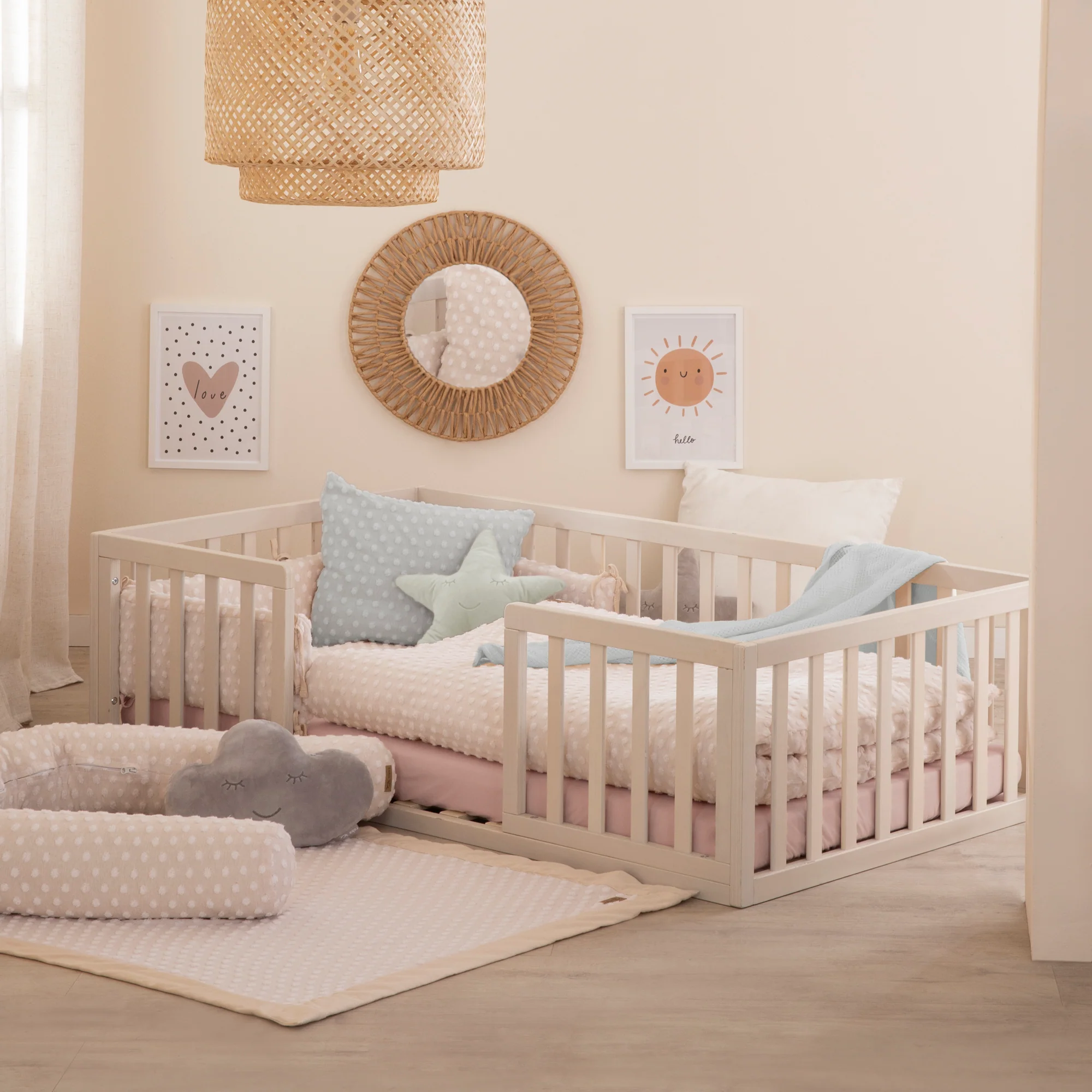 Nestchen 'Frosty Almond' - Bio-Baumwolle - OCS & Oeko Tex zertifiziert - Beige - Image 3