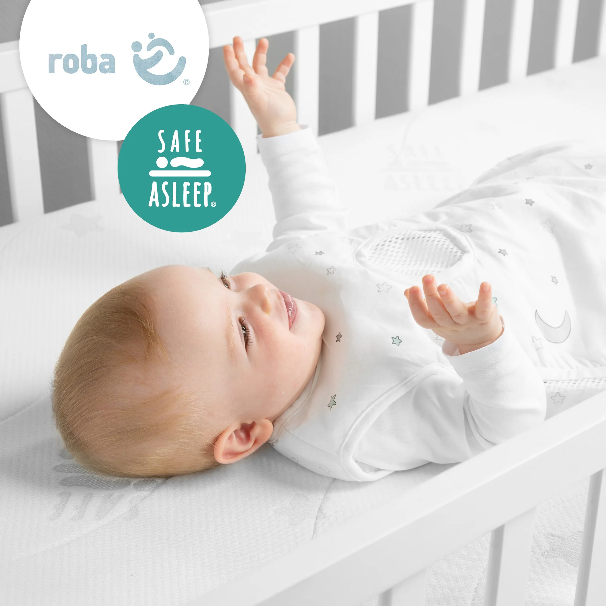 Babybettmatratze 'safe asleep®', AIR BALANCE PLUS, 60 x 120 x 9 cm, für optimales Schlafklima - Image 12