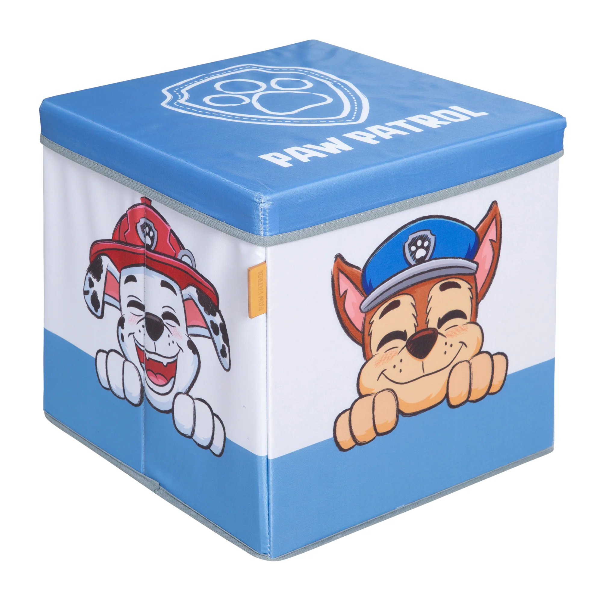 Faltbare Sitz-& Aufbewahrungsbox 'Paw Patrol' - Blau / Weiß - Image 3