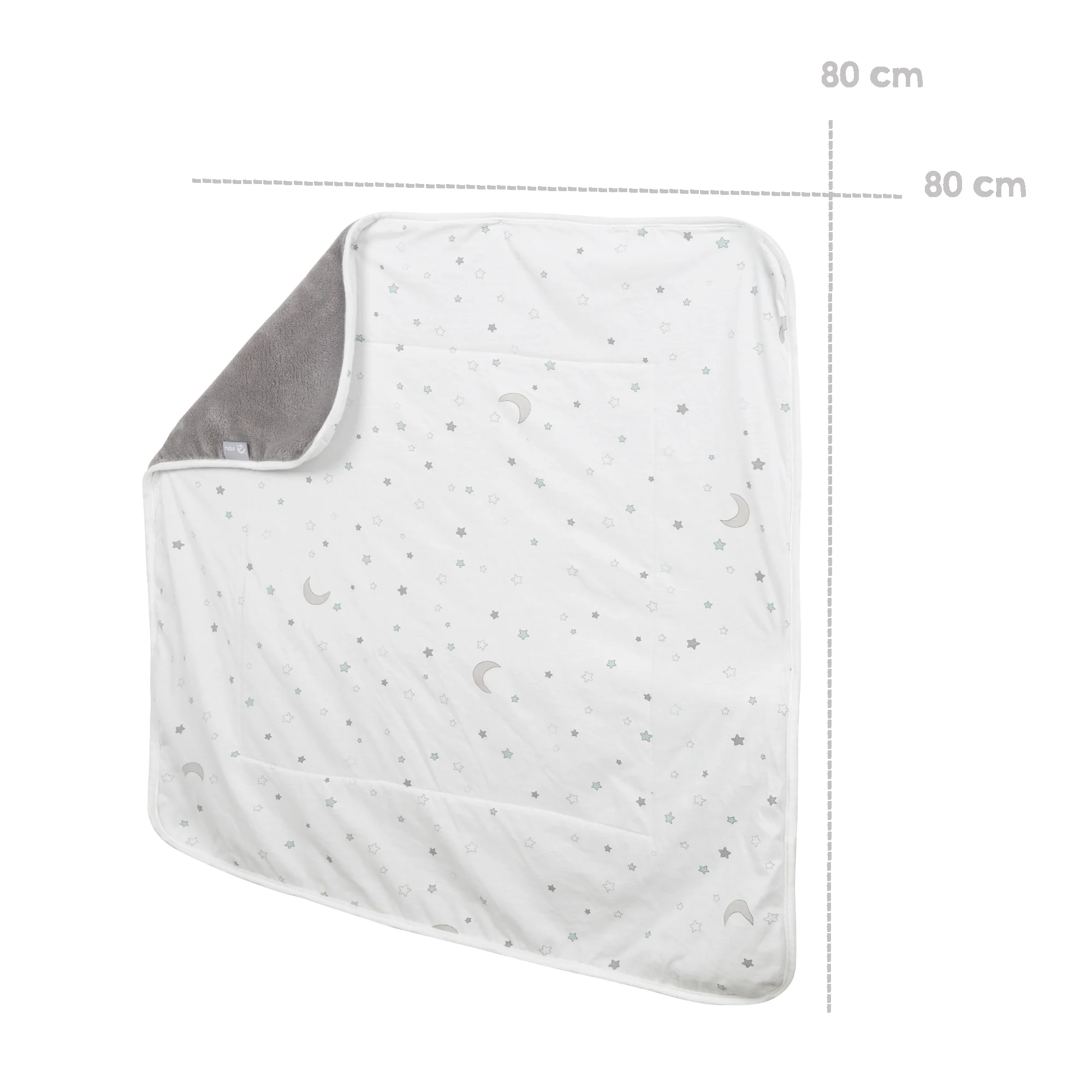 Babydecke 'Sternenzauber', Jerseydecke aus 100 % Baumwolle, 80 x 80 cm - Image 4
