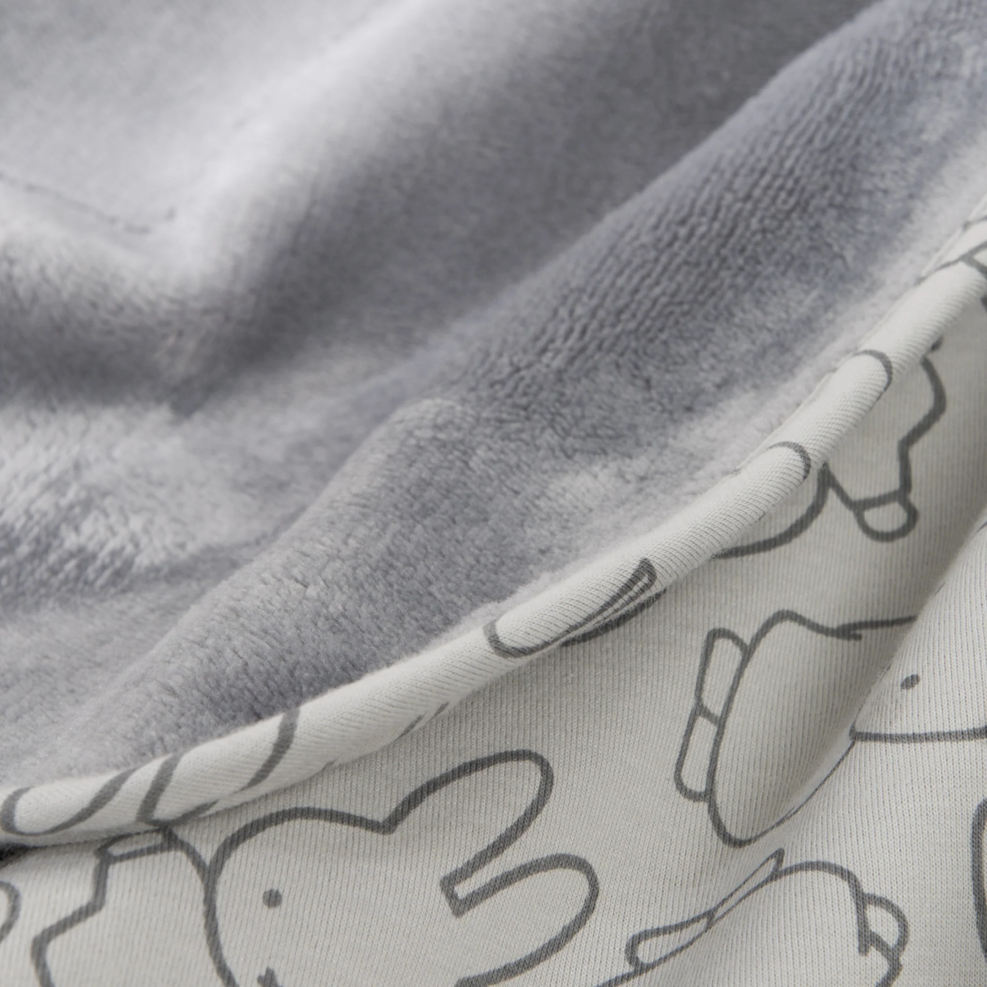 Babydecke 'miffy®', Jerseydecke aus 100 % Baumwolle für Mädchen und Jungen, 80 x 80 cm - Image 7