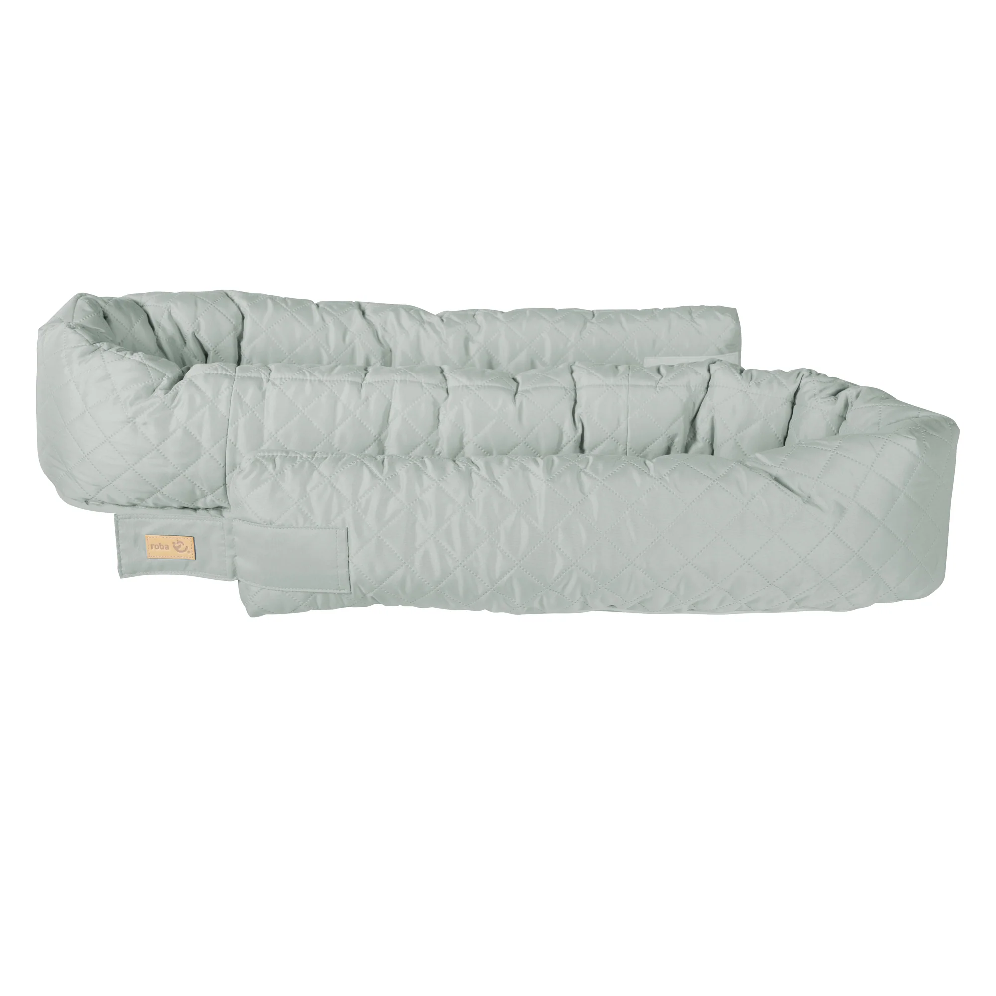 Babylounge 3 in 1 'roba Style' frosty green - Reisebett, Bettschlange oder Wickelauflage - Image 2