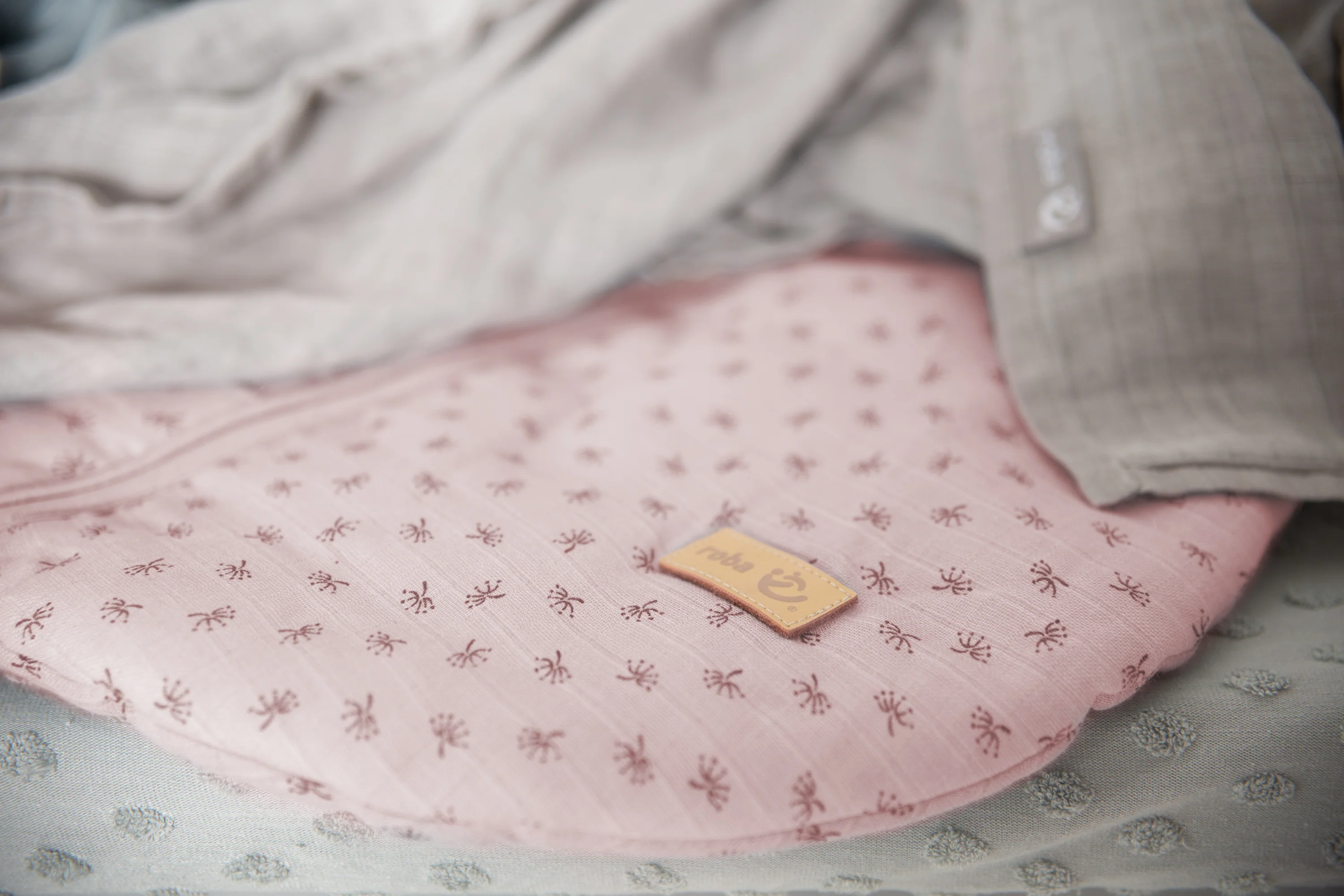 Organic Schlafsack 'Lil Planet' - 70 - 110 cm - Bio-Musselin (GOTS) - Rosa / Mauve - Image 8
