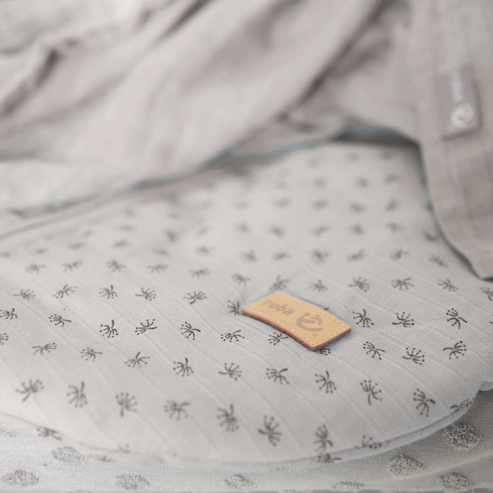 Organic Schlafsack 'Lil Planet' - 70 - 110 cm - Bio-Musselin (GOTS) - Silbergrau - Image 5