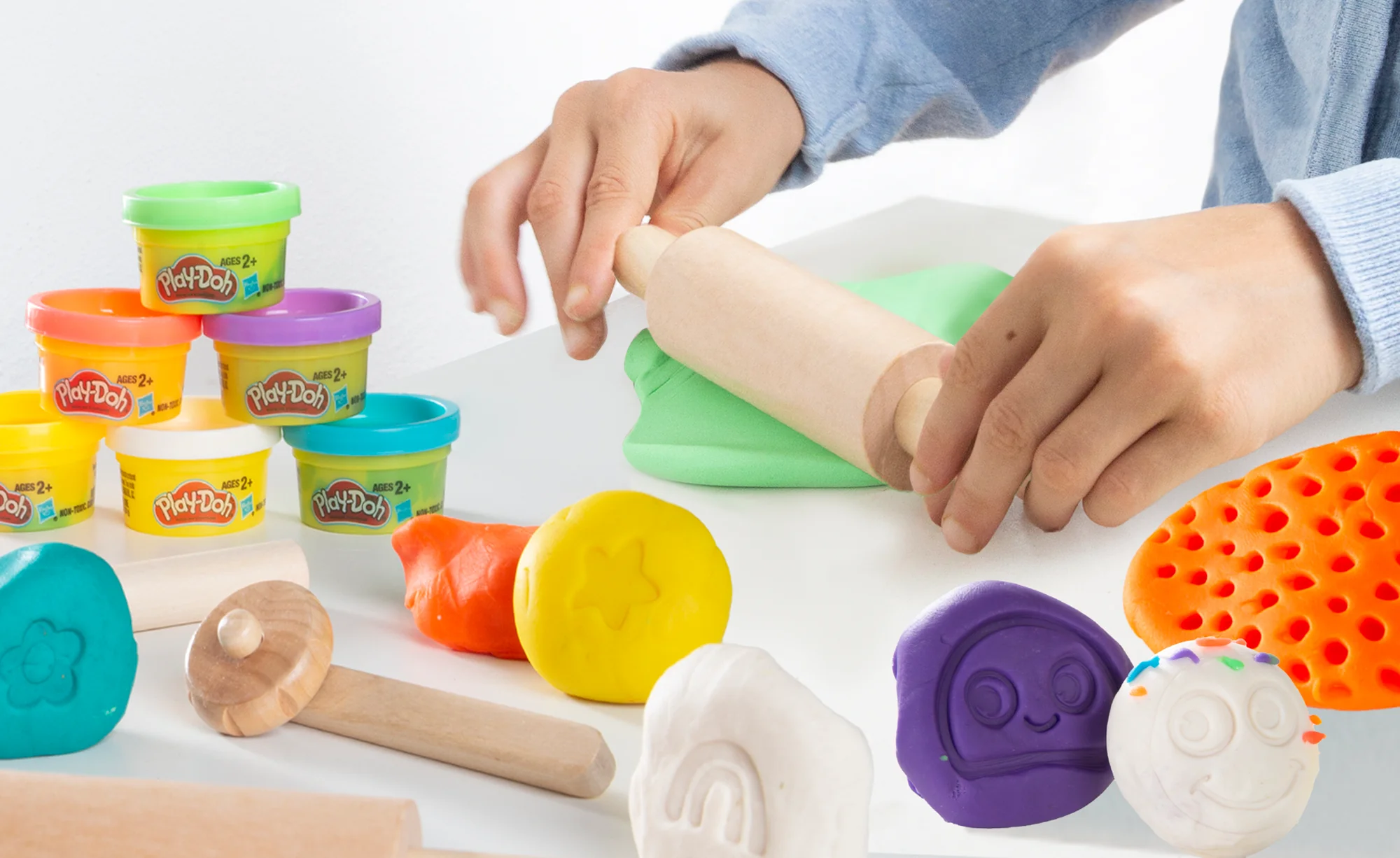 roba x Play-Doh Kindersitzgruppe mit Spielzubehör - Image 8