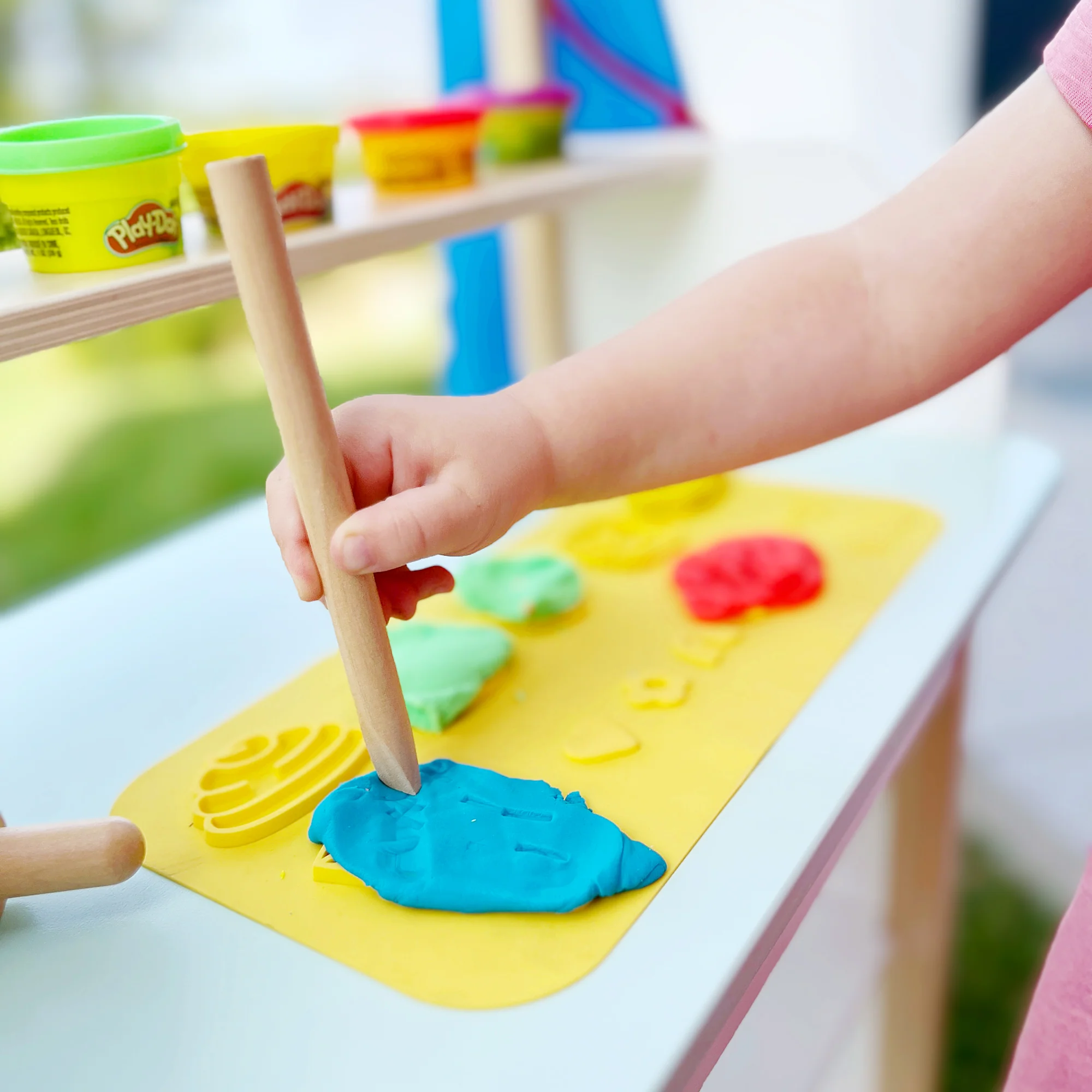 roba x Play-Doh Schulpult inkl. Zubehör - FSC-zertifiziertes Holz - Image 7