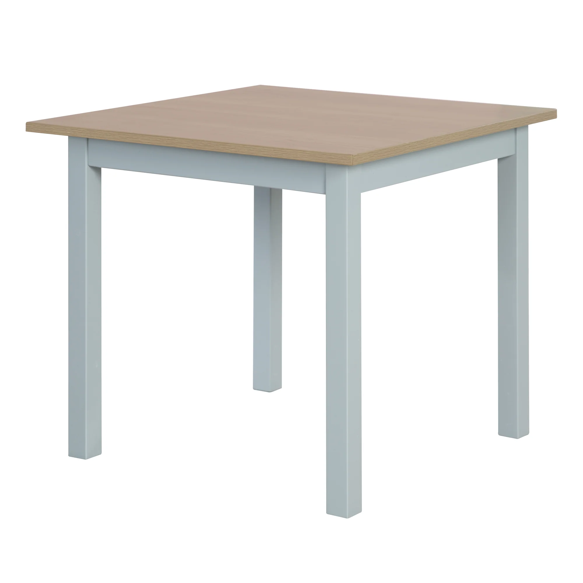 Kindersitzgruppe 'Woody' - 2 Stühle & 1 Tisch - Taupe lackiert - Holzdekor - Image 3