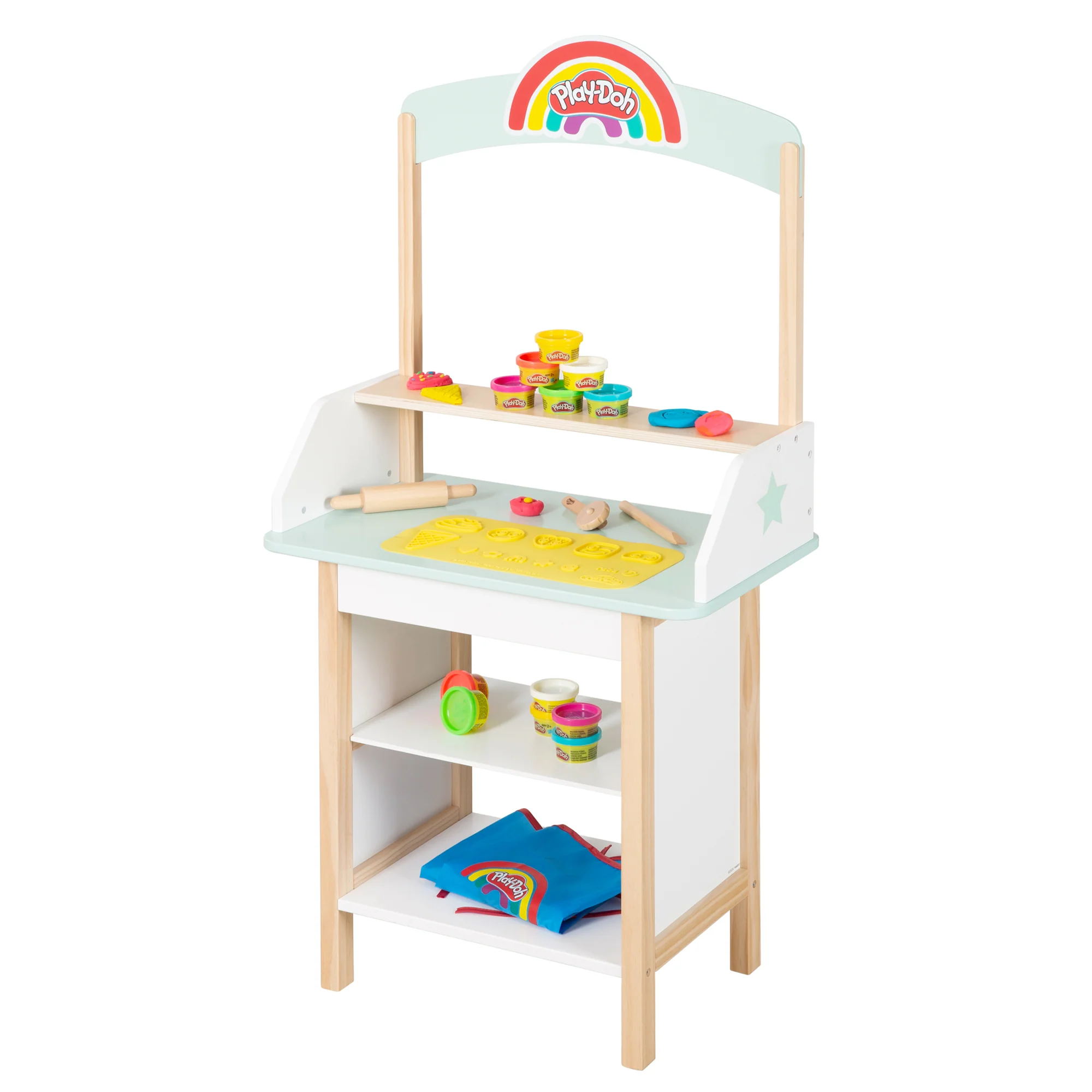 roba x Play-Doh Eisstand inkl. Knetzubehör - Aus FSC-zertifiziertem Holz - Image 5