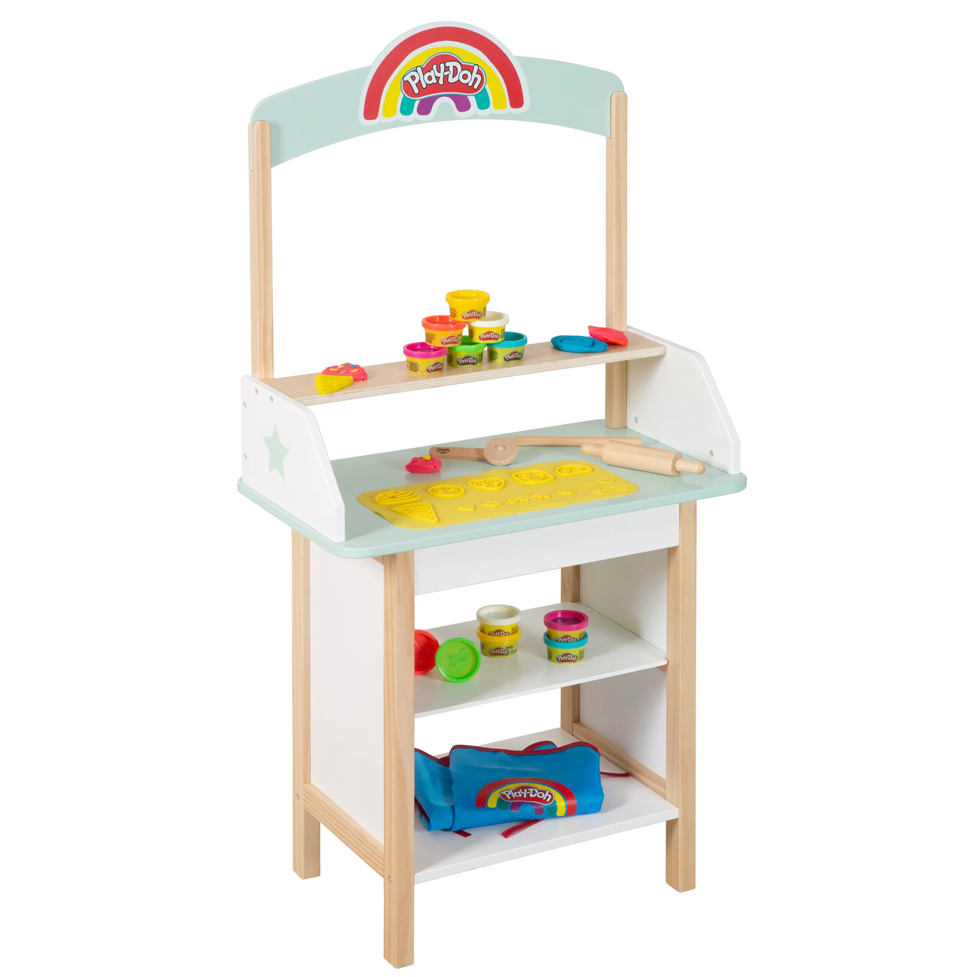 roba x Play-Doh Eisstand inkl. Knetzubehör - Aus FSC-zertifiziertem Holz - Image 7