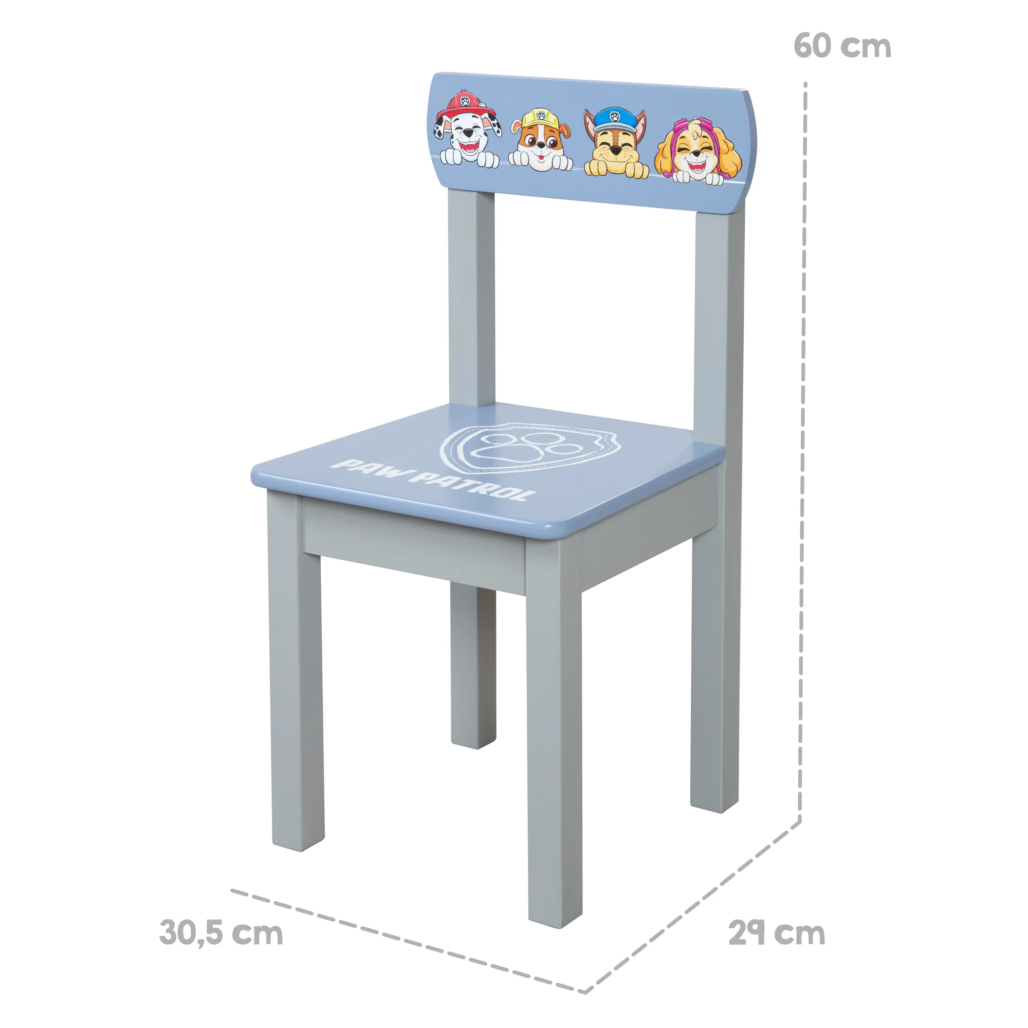 Kindersitzgruppe Paw Patrol - Kinderstuhl + Tisch - 2er Set - Image 6