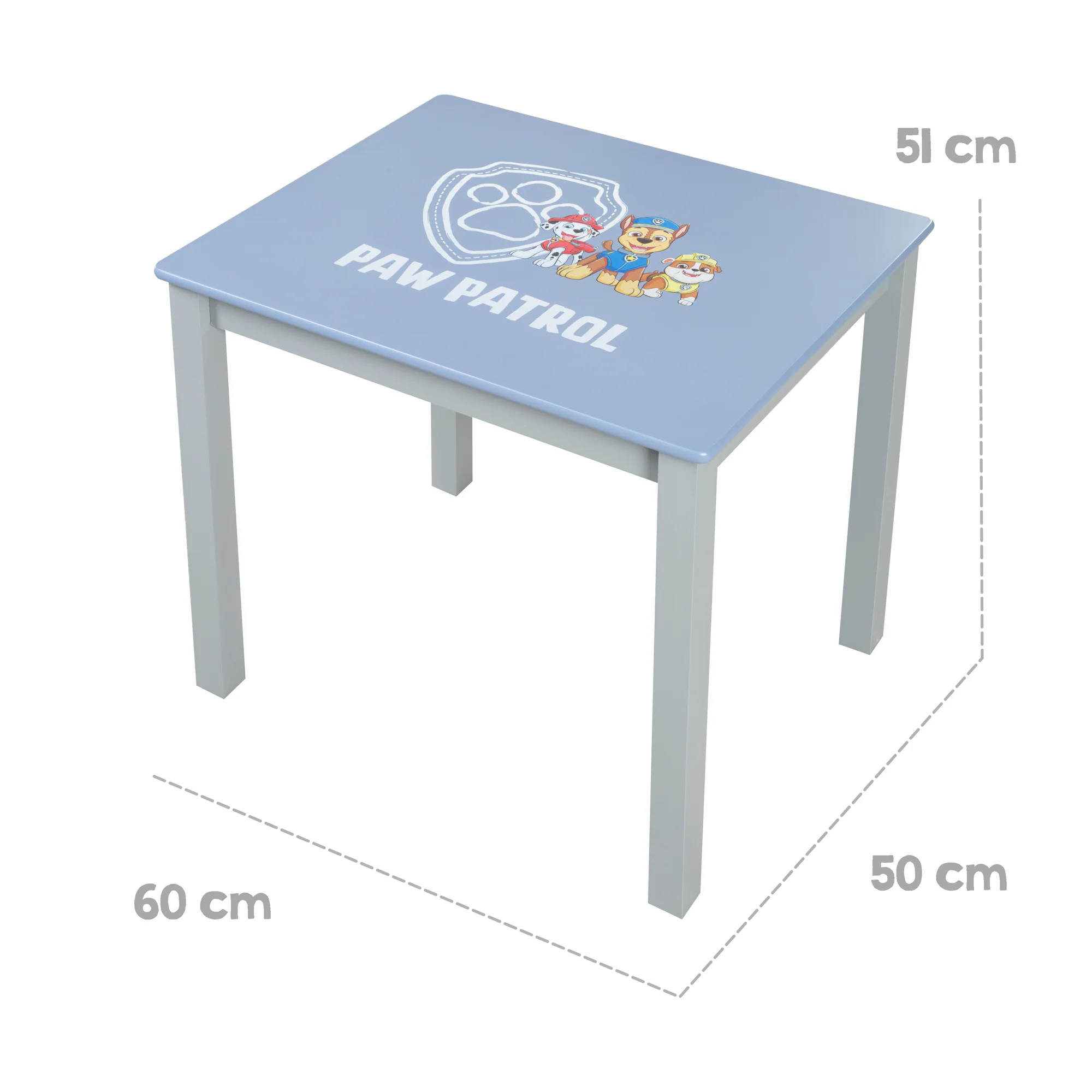Kindersitzgruppe Paw Patrol - Kinderstuhl + Tisch - 2er Set - Image 7