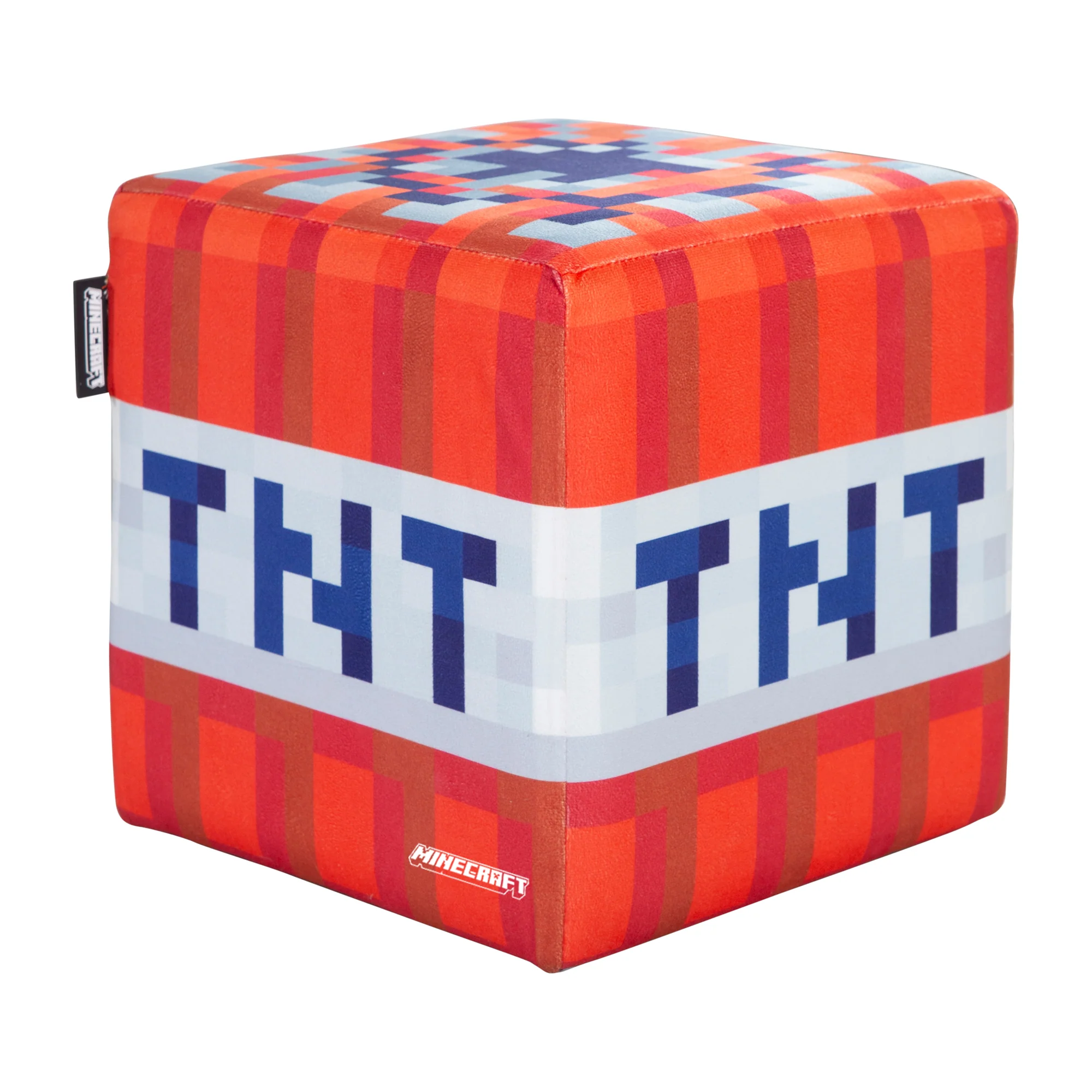 Pouf & Ottomane 'Minecraft' 2er Set - Gepolsterte Sitzfläche - Gras / TNT - Image 5