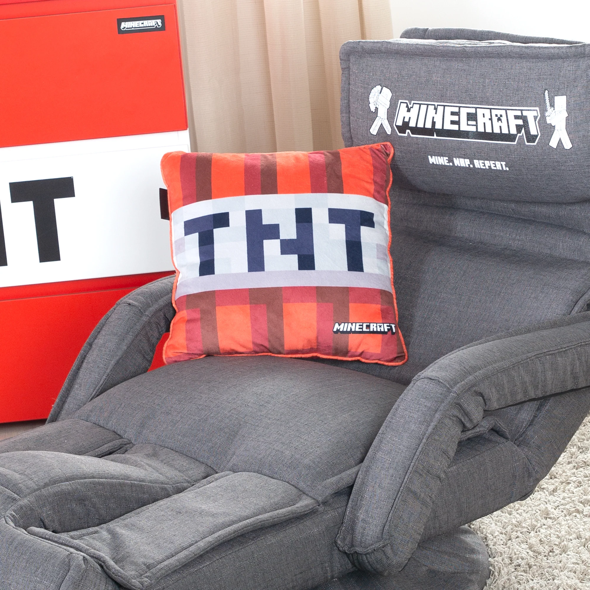 Dekokissen 'Minecraft' inkl. Füllung - TNT - Samtstoff - Image 7