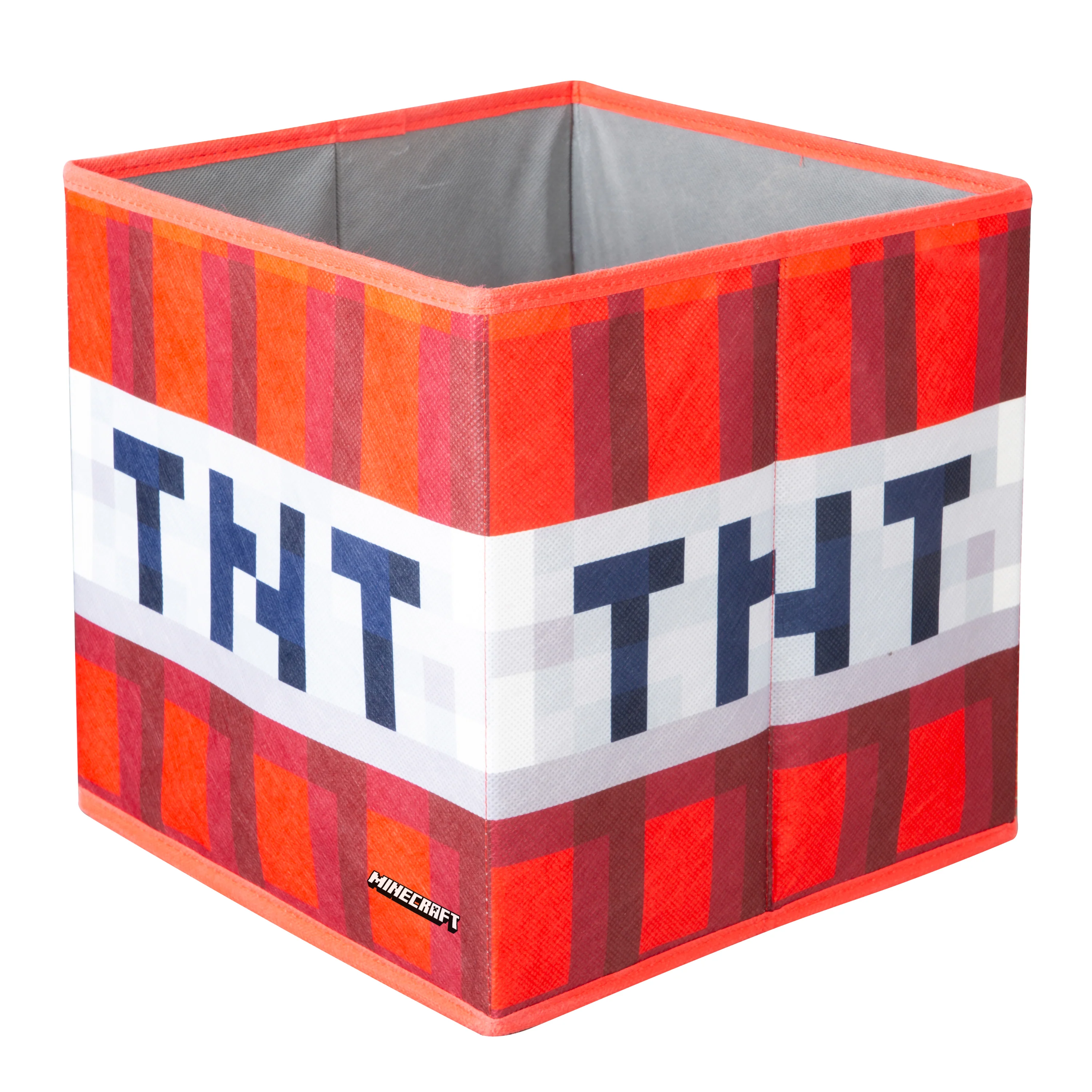 Stoffboxen 'Minecraft' 2er Set - Faltbarer Grasblock und TNT - Canvas - Image 5