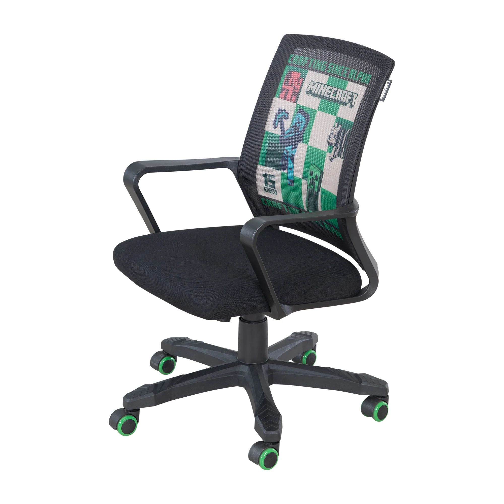 Gamingstuhl 'Minecraft' mit Wippmechanik - Stufenlos höhenverstellbar - Schwarz - Image 8