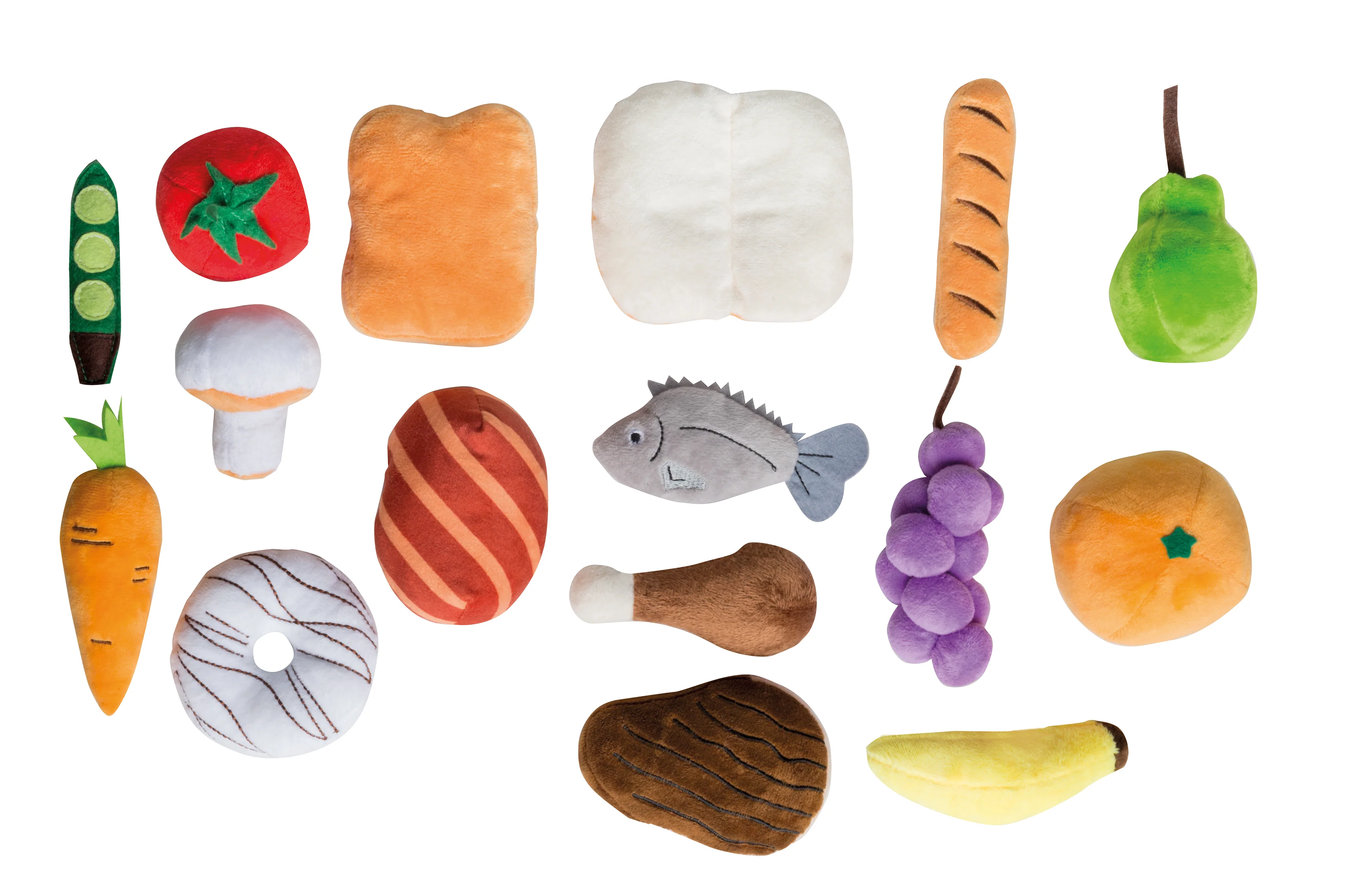 Nahrungsmittelgruppen, 4 Körbchen mit Zubehör für Kaufladen und Kinderküche - Image 2